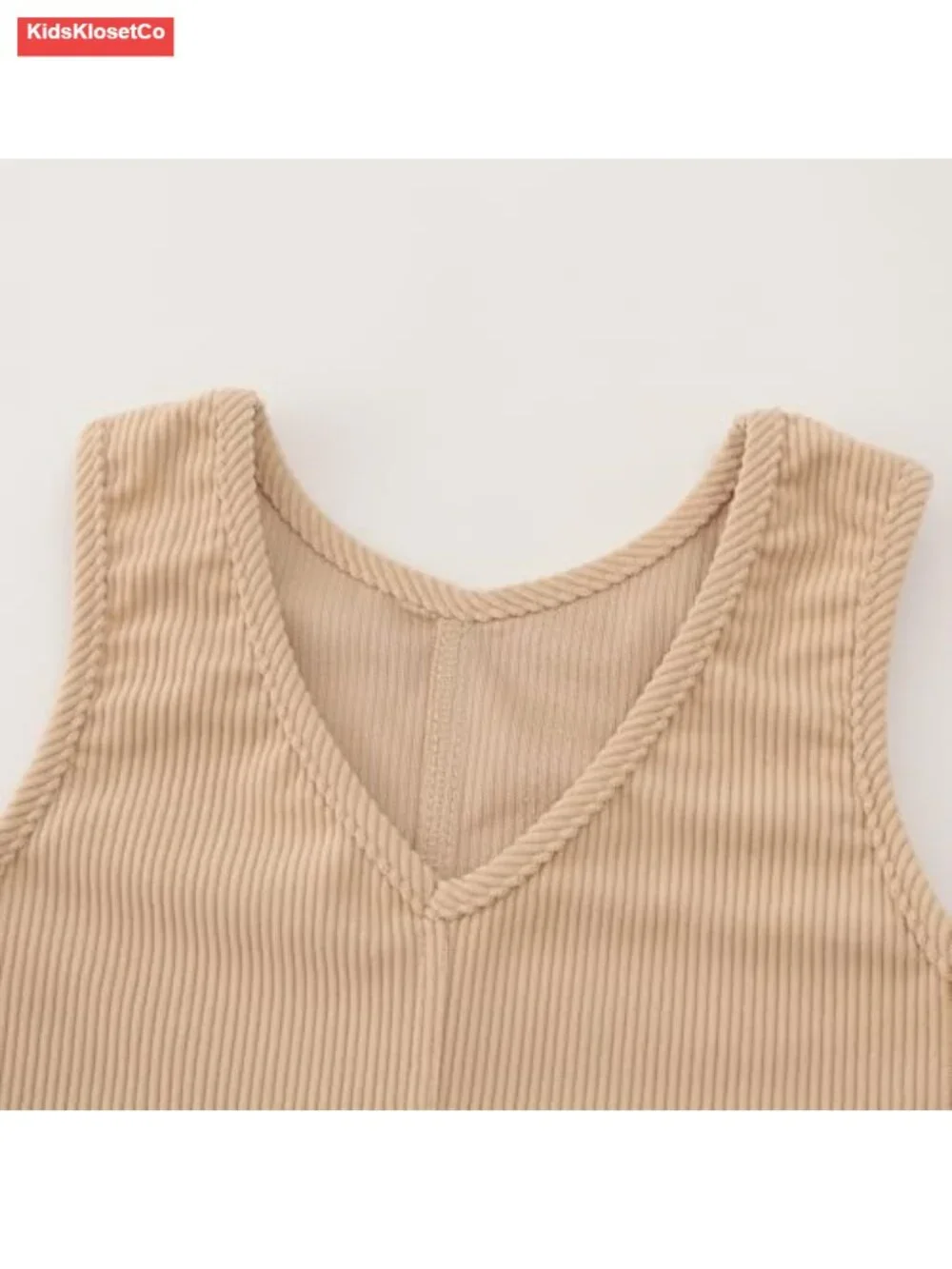 Corduroy Jumper Dress with Pockets